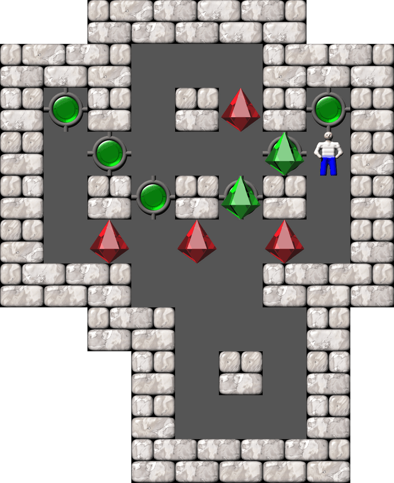 Sokoban Kevin 17 level 96